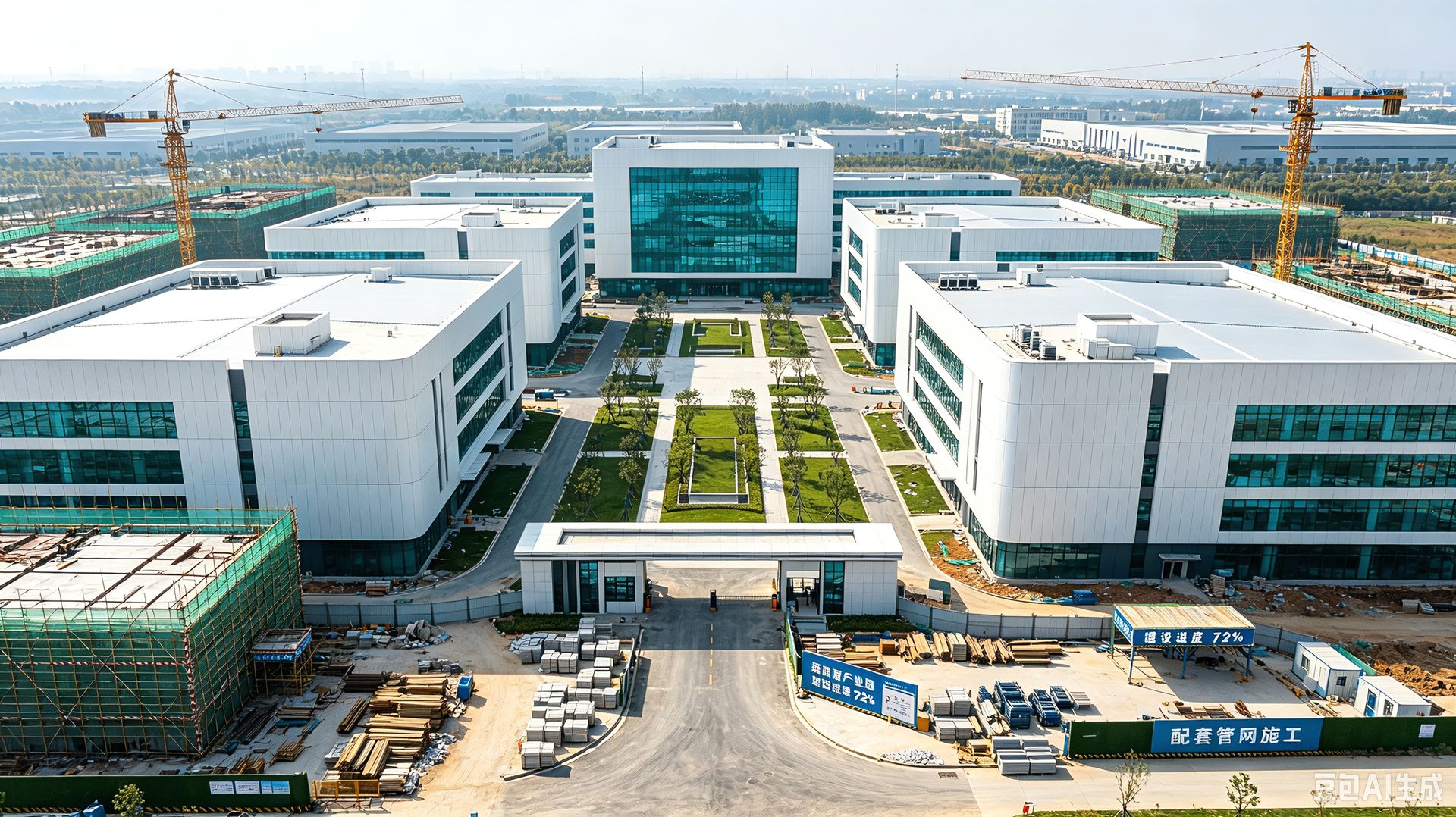 某市智能制造产业园新建工程